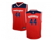 Men's Adidas Washington Wizards #44 Bojan Bogdanovic Authentic Red Road NBA Jersey