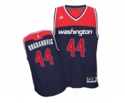 Men's Adidas Washington Wizards #44 Bojan Bogdanovic Swingman Navy Blue Alternate NBA Jersey