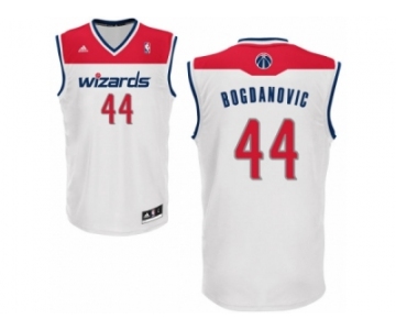 Men's Adidas Washington Wizards #44 Bojan Bogdanovic Swingman White Home NBA Jersey