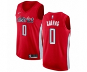 Men's Nike Washington Wizards #0 Gilbert Arenas Red Swingman Jersey - Earned Edition