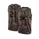 Men's Nike Washington Wizards #21 Dwight Howard Swingman Camo Realtree Collection NBA Jersey