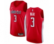 Men's Nike Washington Wizards #3 Bradley Beal Red Swingman Jersey - Earned Edition