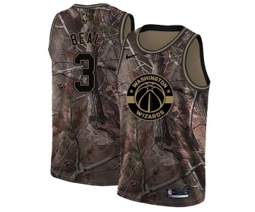 Men's Nike Washington Wizards #3 Bradley Beal Swingman Camo Realtree Collection NBA Jersey