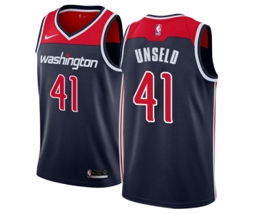 Men's Nike Washington Wizards #41 Wes Unseld Swingman Navy Blue NBA Jersey Statement Edition