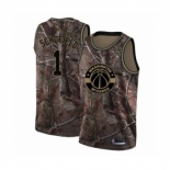 Men's Washington Wizards #1 Admiral Schofield Swingman Camo Realtree Collection Basketball Jersey