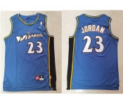 Men's Washington Wizards #23 Michael Jordan Blue Swingman Stitched Basketball Jersey