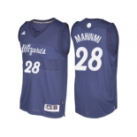 Men's Washington Wizards #28 Ian Mahinmi Navy Blue 2016 Christmas Day NBA Swingman Jersey