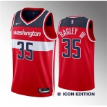 Men's Washington Wizards #35 Marvin Bagley III Red Icon Edition Stitched Basketball Jersey