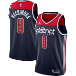 Men's Washington Wizards #8 Rui Hachimura Jordan Brand Navy 2020-21 Swingman Player Jersey