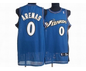 nba washington wizards #0 gilbert arenas blue