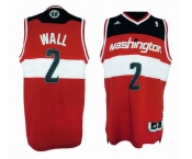 nba washington wizards #2 john wall red black[2011 swingman revolution 30]