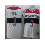 nba washington wizards #3 beal white[revolution 30 swingman]