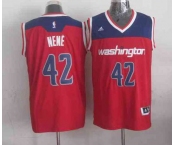 nba washington wizards #42 nene red