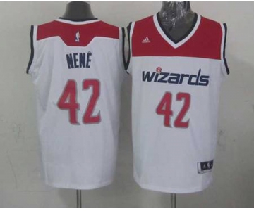 nba washington wizards #42 nene white