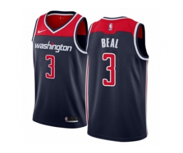 Women Nike Washington Wizards #3 Bradley Beal Authentic Navy Blue NBA Jersey Statement Edition