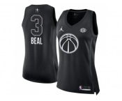 Women Nike Washington Wizards #3 Bradley Beal Black NBA Jordan Swingman 2018 All-Star Game Jersey