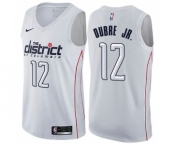 Women's Nike Washington Wizards #12 Kelly Oubre Jr. Swingman White NBA Jersey - City Edition