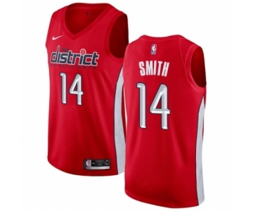 Women's Nike Washington Wizards #14 Jason Smith Red Swingman Jersey - Earned Edition