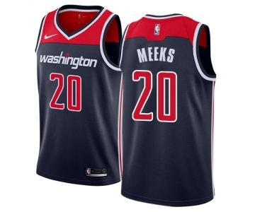 Women's Nike Washington Wizards #20 Jodie Meeks Swingman Navy Blue NBA Jersey Statement Edition