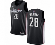 Women's Nike Washington Wizards #28 Ian Mahinmi Swingman Black NBA Jersey - City Edition