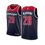 Women's Nike Washington Wizards #28 Ian Mahinmi Swingman Navy Blue NBA Jersey Statement Edition