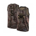 Women's Nike Washington Wizards #5 Juwan Howard Swingman Camo Realtree Collection NBA Jersey