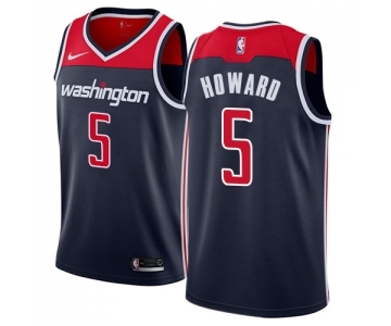 Women's Nike Washington Wizards #5 Juwan Howard Swingman Navy Blue NBA Jersey Statement Edition