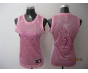 women nba washington wizards #2 wall pink