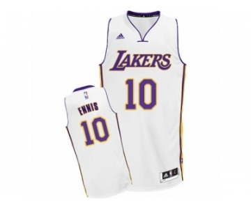 Men Adidas Los Angeles Lakers #10 Tyler Ennis Swingman White Alternate NBA Jersey