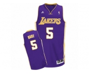 Men Adidas Los Angeles Lakers #5 Josh Hart Swingman Purple Road NBA Jersey