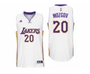 Men Los Angeles Lakers #20 Timofey Mozgov Alternate White New Swingman Jersey