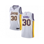 Men Nike Los Angeles Lakers #30 Julius Randle Authentic White NBA Jersey - Association Edition