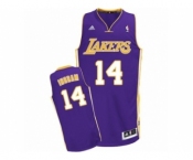 Men's Adidas Los Angeles Lakers #14 Brandon Ingram Swingman Purple Road NBA Jersey