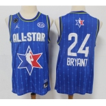 Men's Los Angeles Lakers #24 Kobe Bryant Swingman Blue 2020 All-Star Game Basketball Jersey