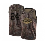 Men's Nike Los Angeles Lakers #24 Kobe Bryant Swingman Camo Realtree Collection NBA Jersey