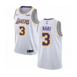 Men's Nike Los Angeles Lakers #3 Josh Hart Authentic White NBA Jersey - Association Edition