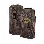 Men's Nike Los Angeles Lakers #9 Rajon Rondo Swingman Camo Realtree Collection NBA Jersey