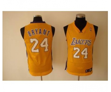 nba fans lakers #24 kobe yellow(fans edition)