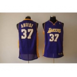 nba fans lakers #37 artest purple(fans edition)