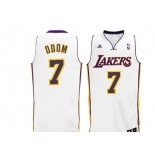 nba los angeles Lakers #7 odom white[2011 revolution 30]