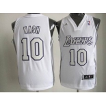 nba los angeles lakers #10 nash white[fullwhite]