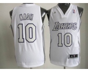 nba los angeles lakers #10 nash white[fullwhite]