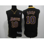 nba los angeles lakers #10 unveil steve nash black