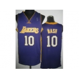 nba los angeles lakers #10 unveil steve nash purple[revolution 30]