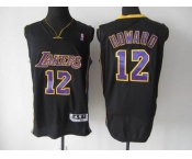 nba los angeles lakers #12 dwight howard black[howard]