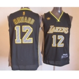 nba los angeles lakers #12 howard black[2013 new]