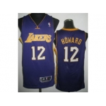 nba los angeles lakers #12 howard purple[revolution 30]