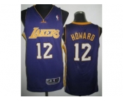 nba los angeles lakers #12 howard purple[revolution 30]