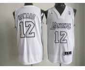 nba los angeles lakers #12 howard white[fullwhite]