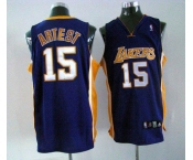 nba los angeles lakers #15 artest blue